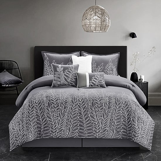 Stratford Park Carine 7pc Midweight Comforter Set