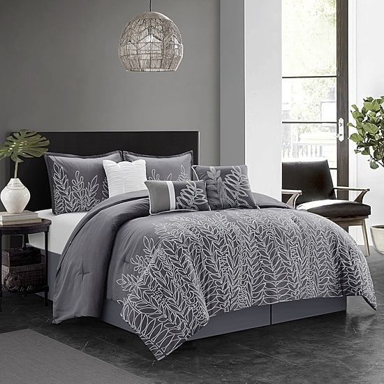 Stratford Park Carine 7pc Midweight Comforter Set