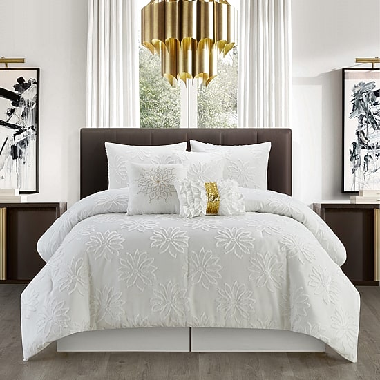 Stratford Park Lindsey 7pc Midweight Comforter Set