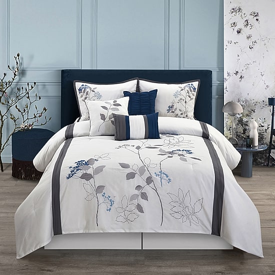 Stratford Park Clarissa 7-pc. Midweight Comforter Set