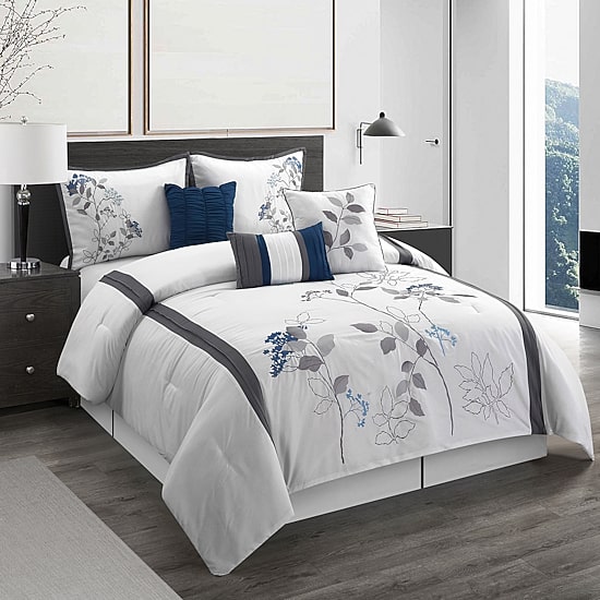 Stratford Park Clarissa 7-pc. Midweight Comforter Set
