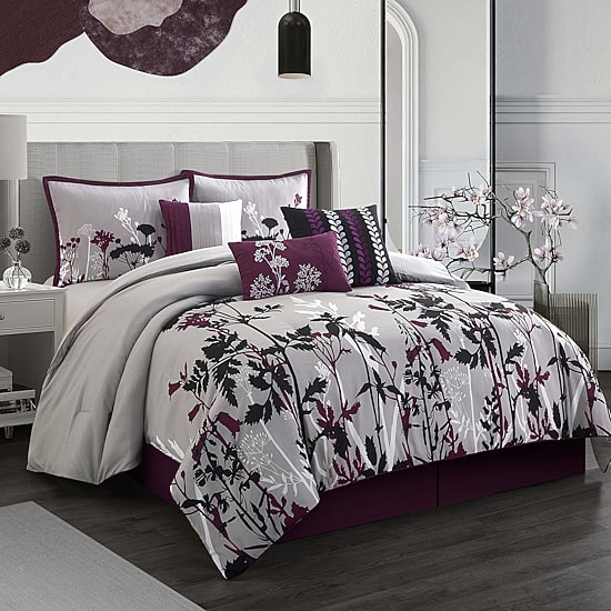 Stratford Park Carole 7-pc Midweight Complete Bedding Set