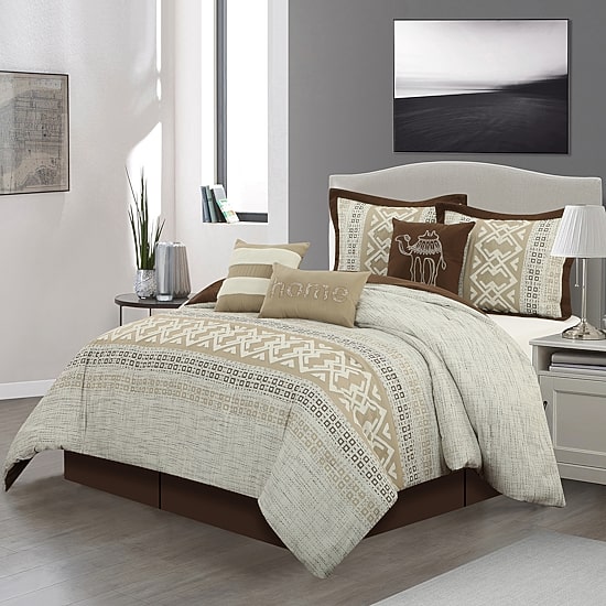 Stratford Park Bailey 7pc Midweight Comforter Set