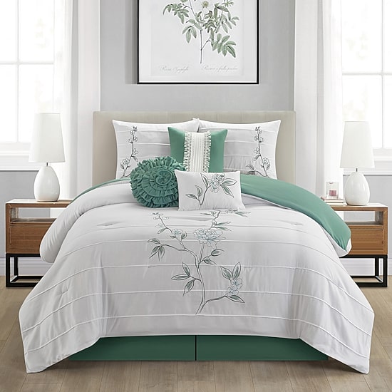 Stratford Park Jace 7-pc. Midweight Complete Bedding Set