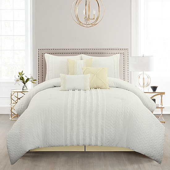 Stratford Park Sullie 7pc Midweight Comforter Set