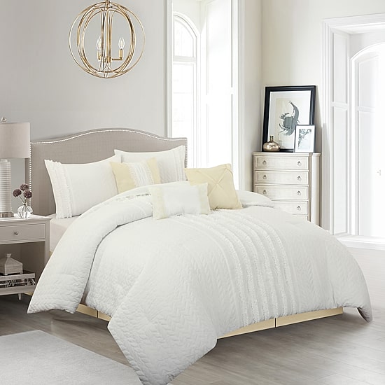 Stratford Park Sullie 7pc Midweight Comforter Set