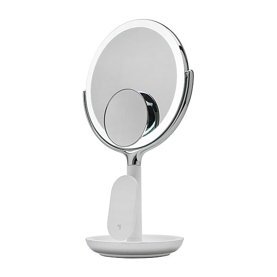 Sharper Image SpaStudio Vanity 8-Inch Mirror With Qi Wireless Charging