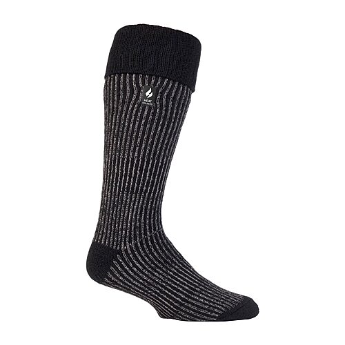 Heat Holders Chris Mens Breathable 1 Pair Boot Socks In Black