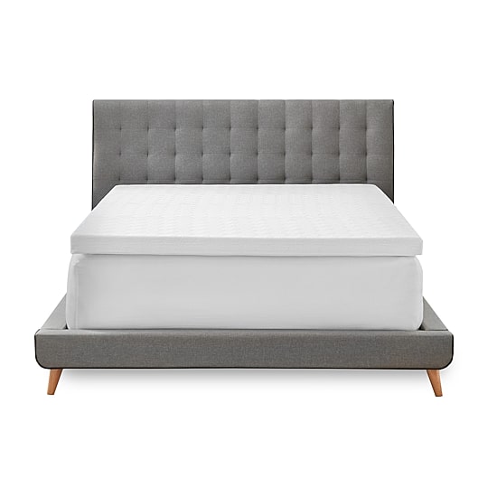 Bodipedic Home 3-Inch Gel-Infused Memory Foam Mattress Topper With Cooling Cover