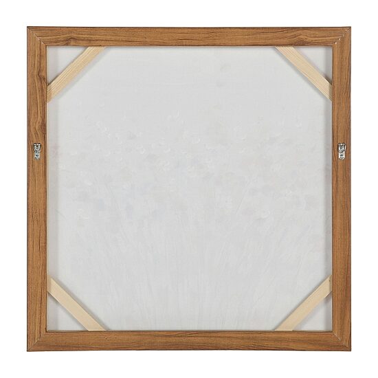 Stylecraft Wildflowers Natural Wood Floral Framed Canvas Art