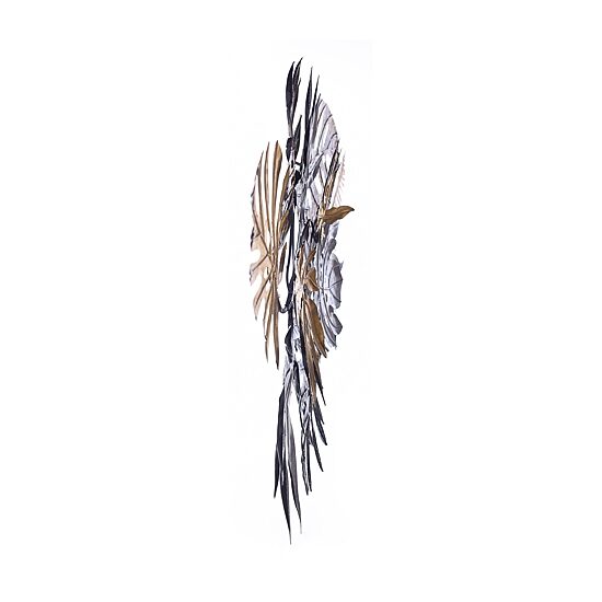 Stylecraft Tropical Leaves Painted Metal Wall Art