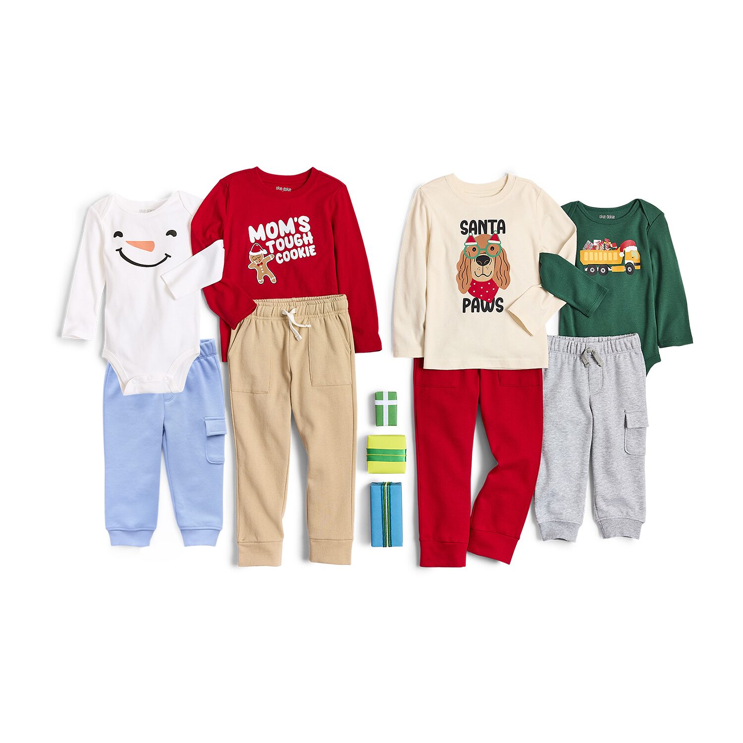 Okie Dokie Baby Boys Cuffed Regular Fit Jogger Pant