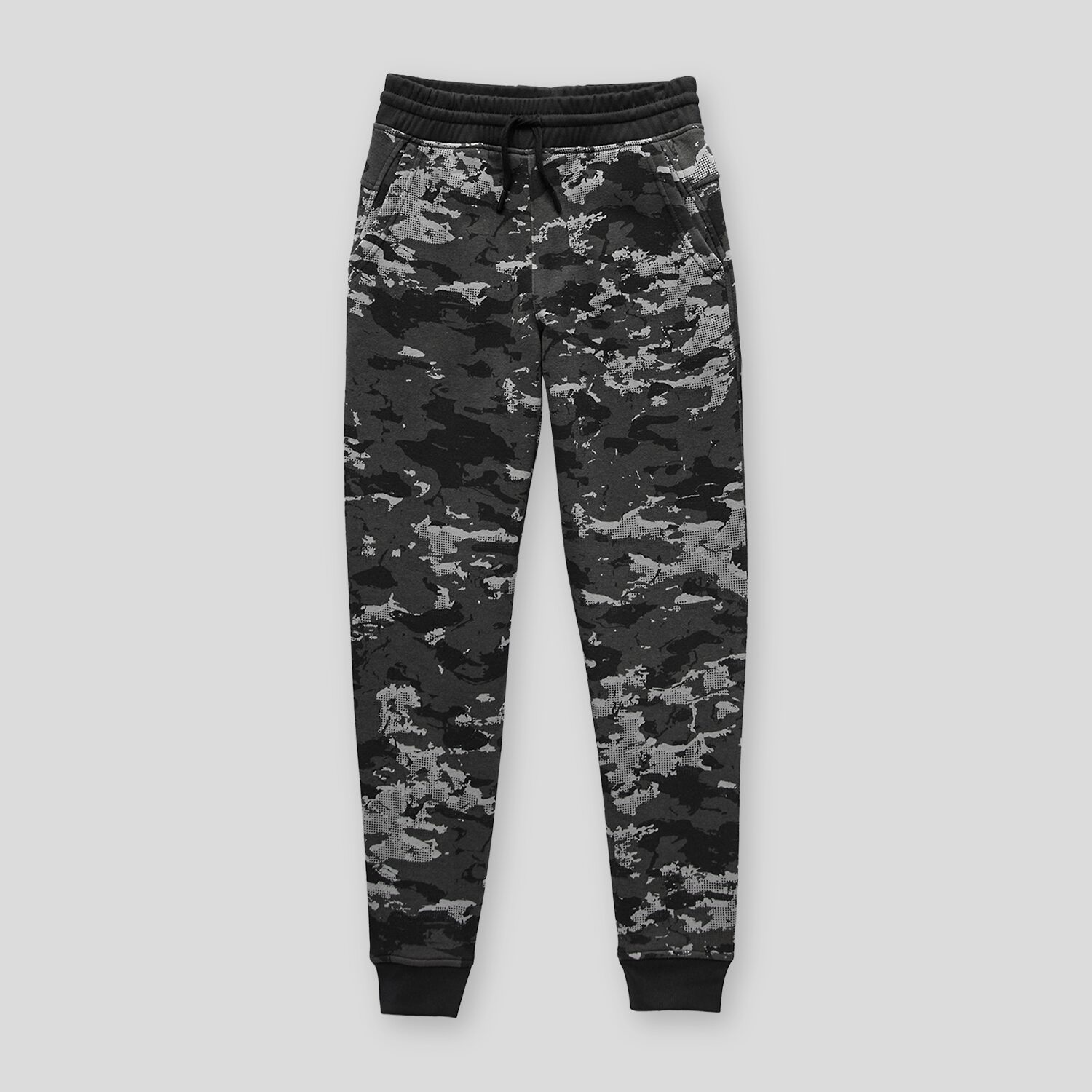 Xersion Little & Big Kid Boys Cuffed Mid Rise Regular Fit Fleece Jogger Pant