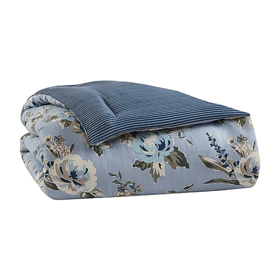 Madison Park Isadora Vintage Floral 7-pc. Reversible Comforter Set
