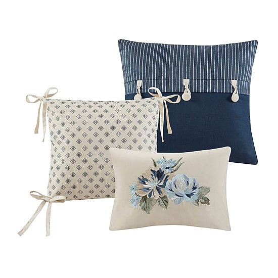 Madison Park Isadora Vintage Floral 7-pc. Reversible Comforter Set