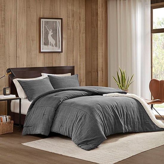 Woolrich Mckenzie Cotton Twill Washed Comforter Set