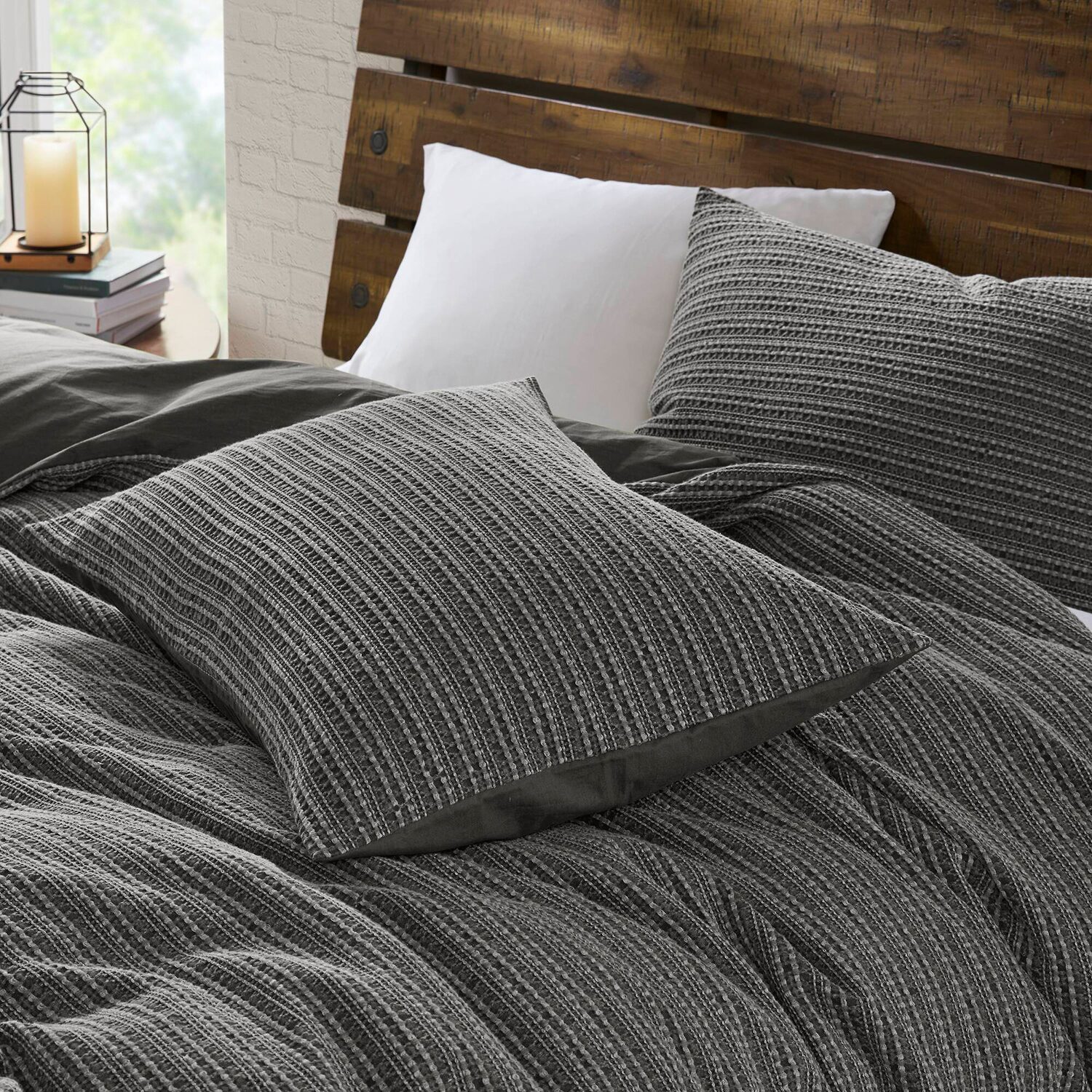 Woolrich Lyon Cotton Waffle Washed 3-pc. Comforter Set