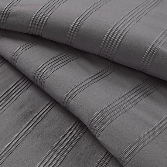 510 Design Logan Woven Striped Duvet Cover Set