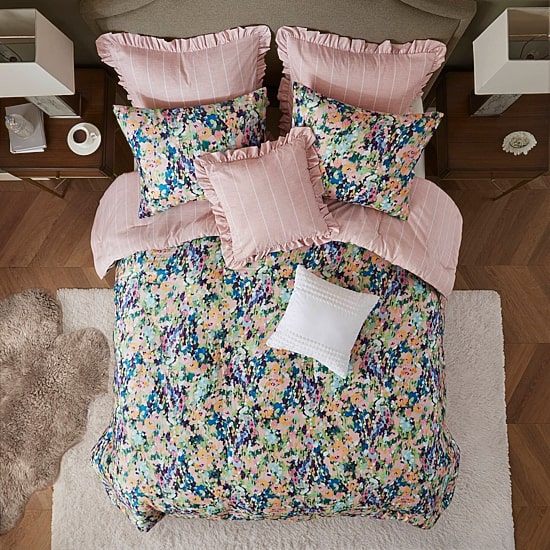 Madison Park Amira 8-pc. Floral Reversible Comforter Set