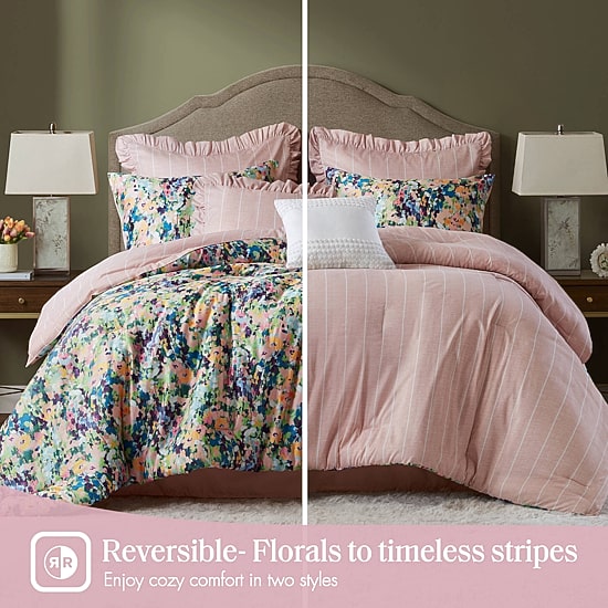 Madison Park Amira 8-pc. Floral Reversible Comforter Set