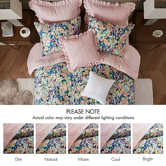 Madison Park Amira 8-pc. Floral Reversible Comforter Set