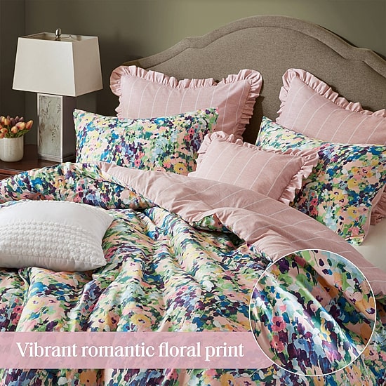 Madison Park Amira 8-pc. Floral Reversible Comforter Set