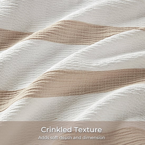 510 Design Merritt Yarn-Dyed Striped Easy Care Comforter Set