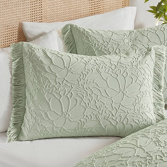 Madison Park Esme Floral Tufting Chenille 3-pc. Easy Care Bedspread Set