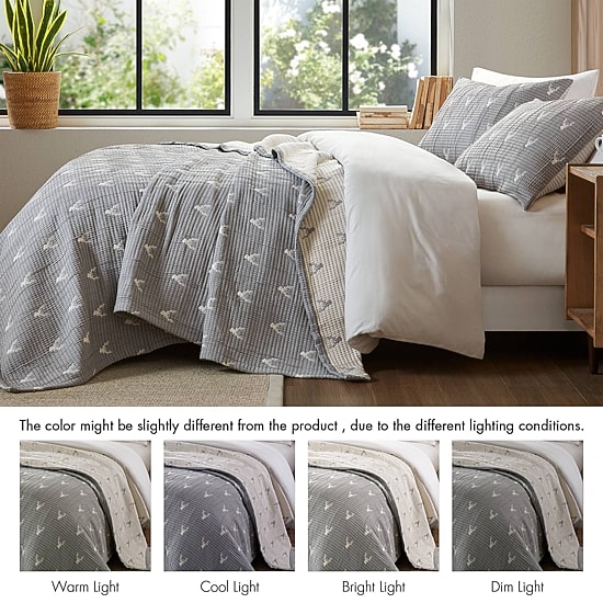 Woolrich Keystone 3-pc. Reversible Quilt Set