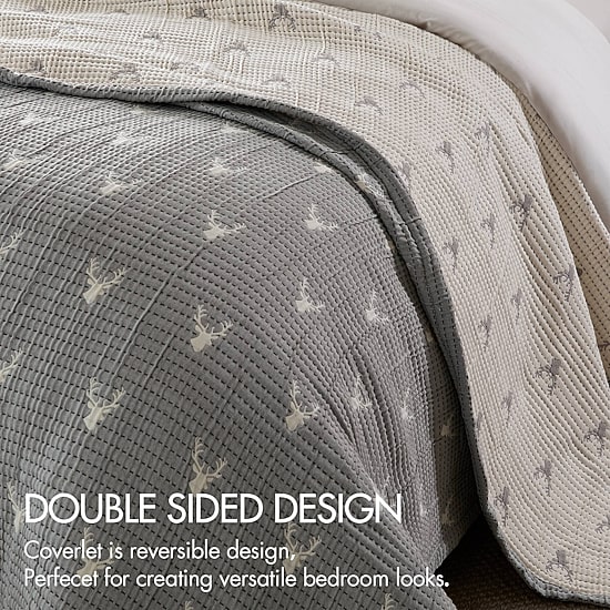 Woolrich Keystone 3-pc. Reversible Quilt Set