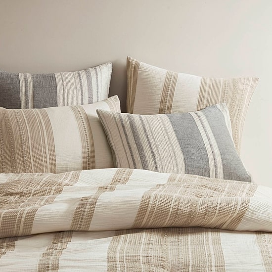 Woolrich Mesa Ultra-Soft Cotton Gauze Waffle Weave Comforter Set