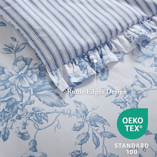 Madison Park Essentials Colette Reversible Comforter Set with Decorative Pillows