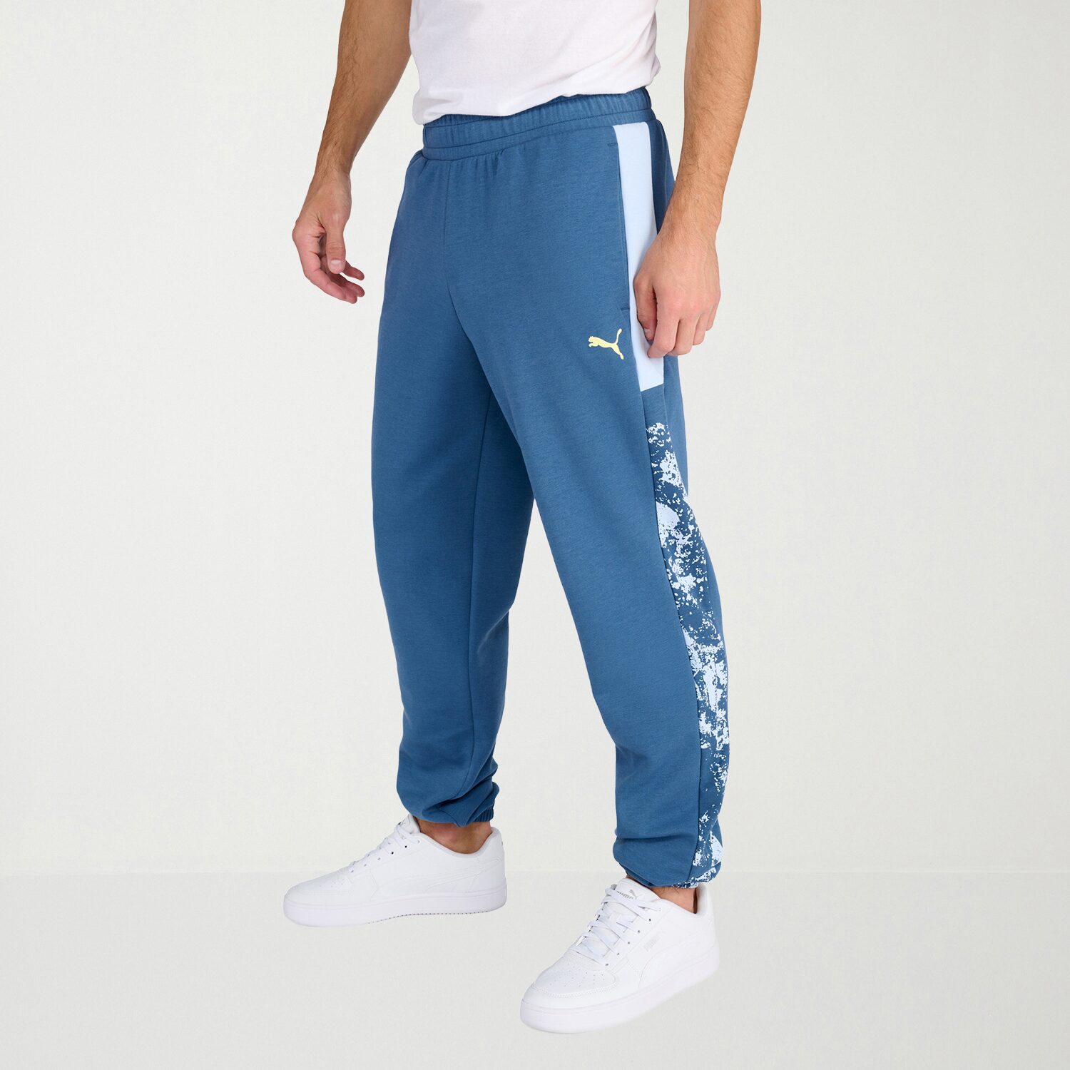PUMA Essential Mens STRETCH FABRIC Tapered Regular Fit Track Pant