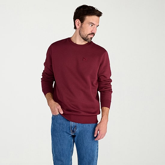 PUMA Mens Crew Neck Long Sleeve Sweatshirt