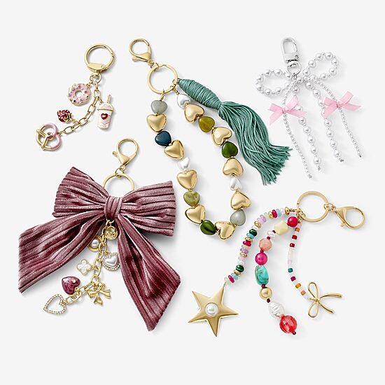 Bijoux Bar Bow Star Bag Charm