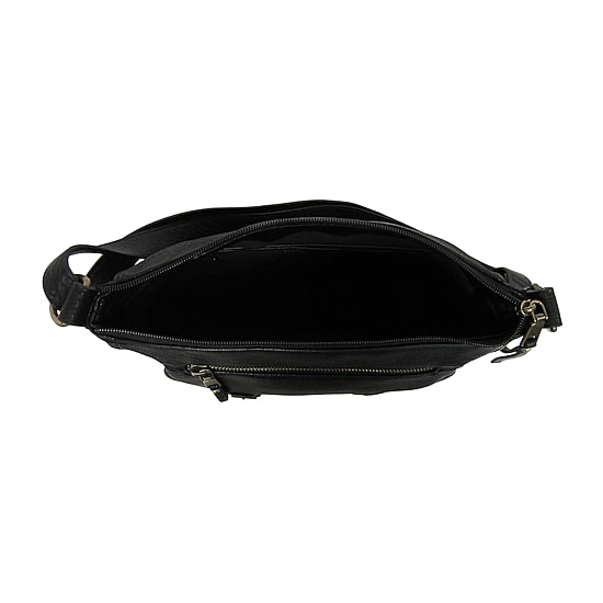 Bueno of California Glenhaven Buckle Front Crossbody Bag