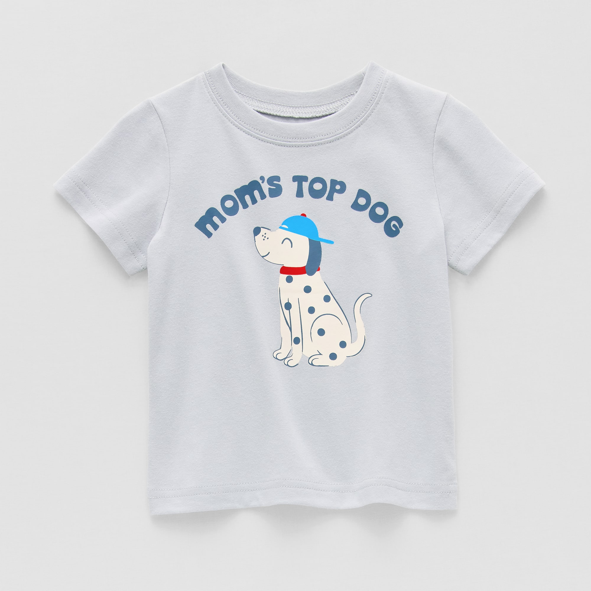 Okie Dokie Baby Boys Round Neck Short Sleeve Regular Fit Graphic T-Shirt