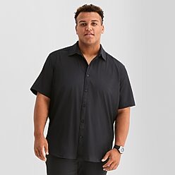 jcpenney big and tall dress shirts Men's & Black How Shaquille O'Neal XLG Delivers