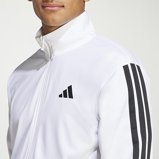 adidas Mens Mock Neck Long Sleeve Layered Top