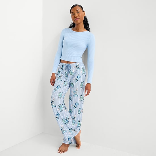 Disney Mjc Womens Lilo & Stitch Pajama Pants