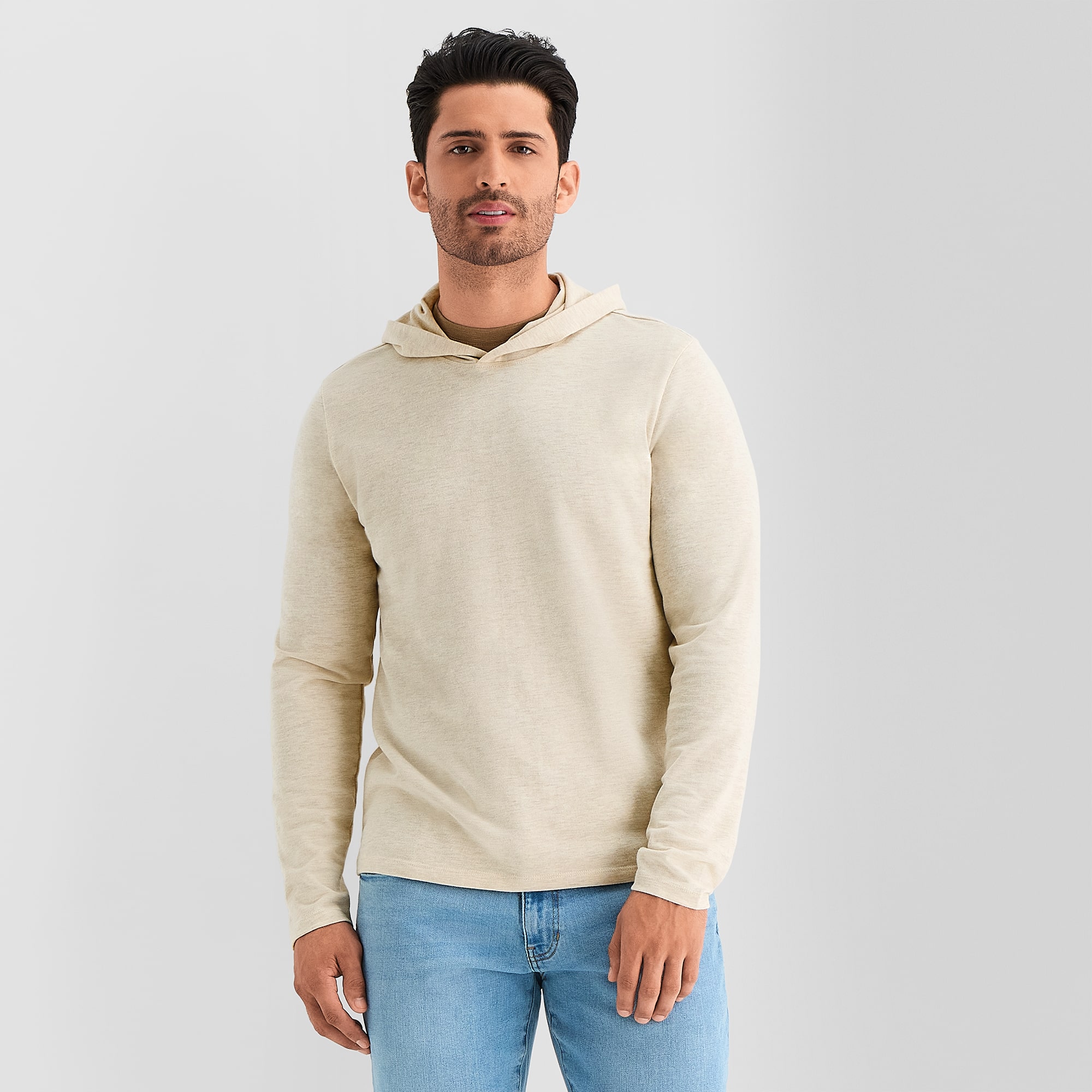 mutual weave Mens Long Sleeve Hoodie