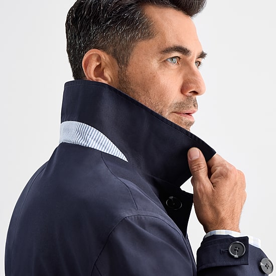Stafford Mens Midweight Trench Coat
