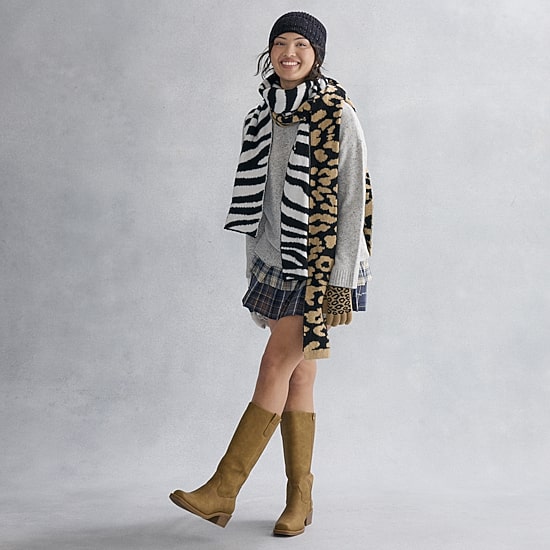 MIA girl Womens Bennington Stacked Heel Dress Boots