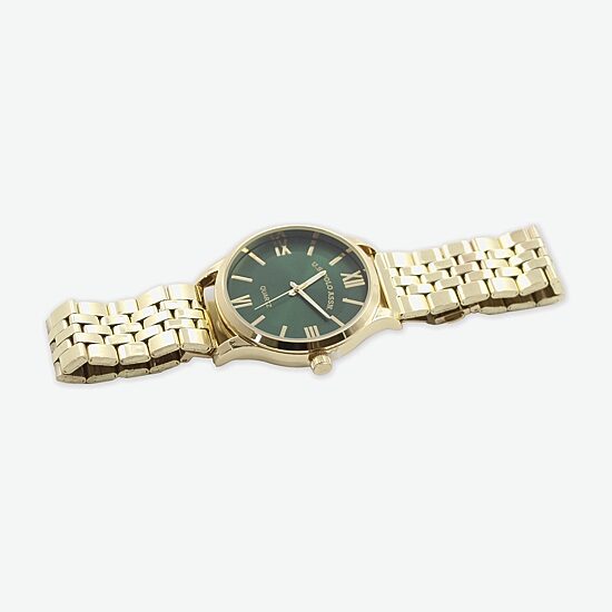 U.S. Polo Assn. Mens Gold Tone Watch Boxed Set Usc80943jc