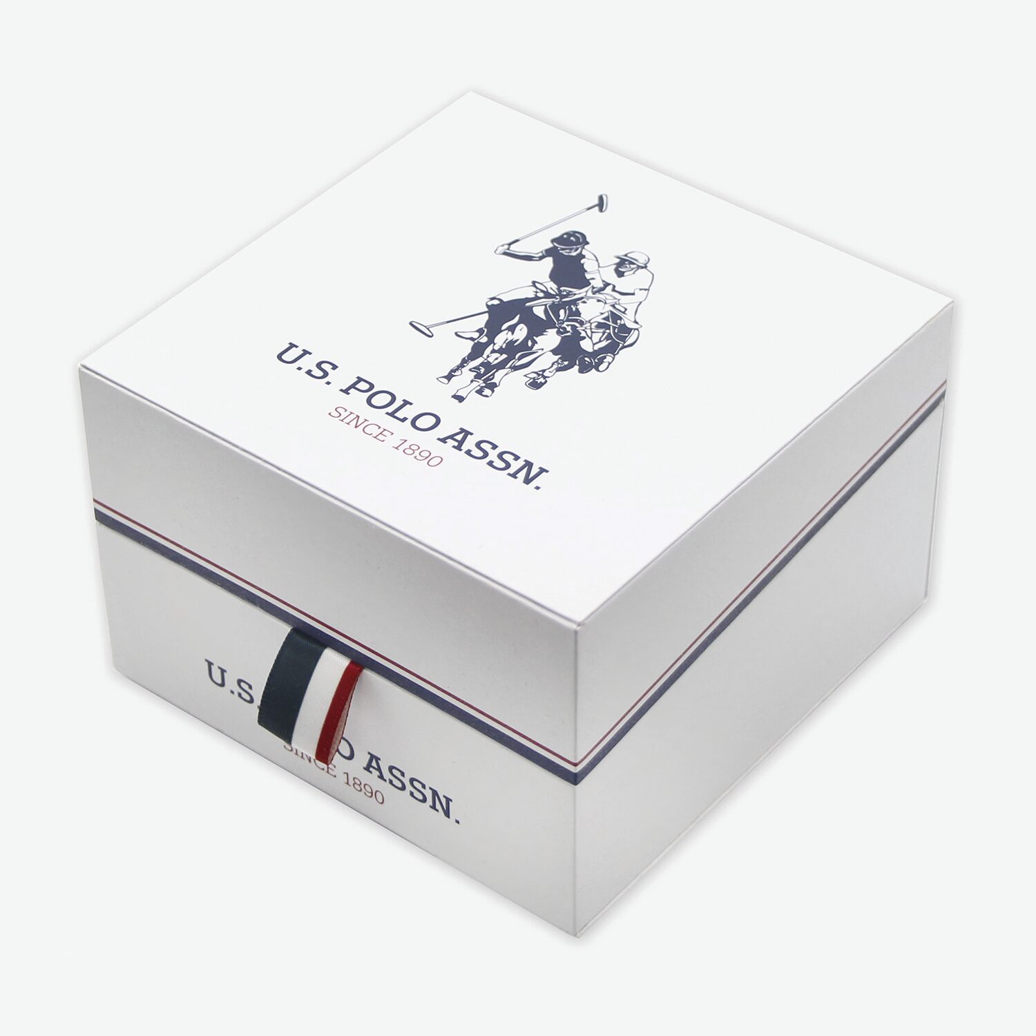 U.S. Polo Assn. Mens Two Tone Strap Watch Usc80944jc