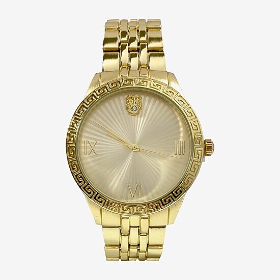 Mens Gold Tone 3-pc. Watch Boxed Set Mac7140jc