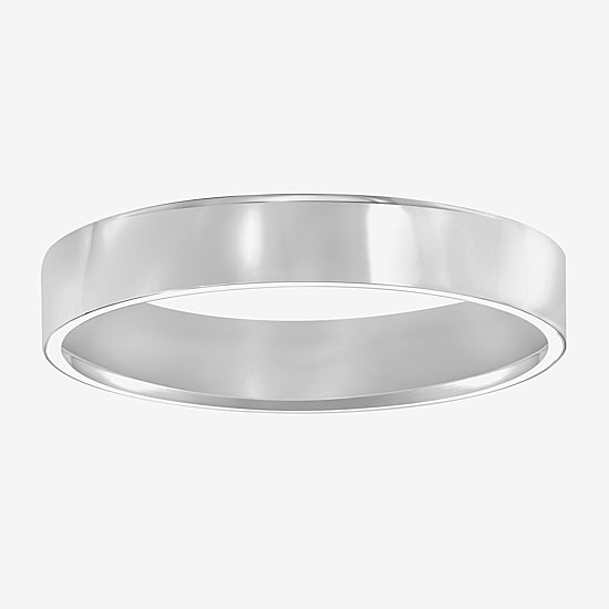 Mens 4MM 10K Gold Wedding Band