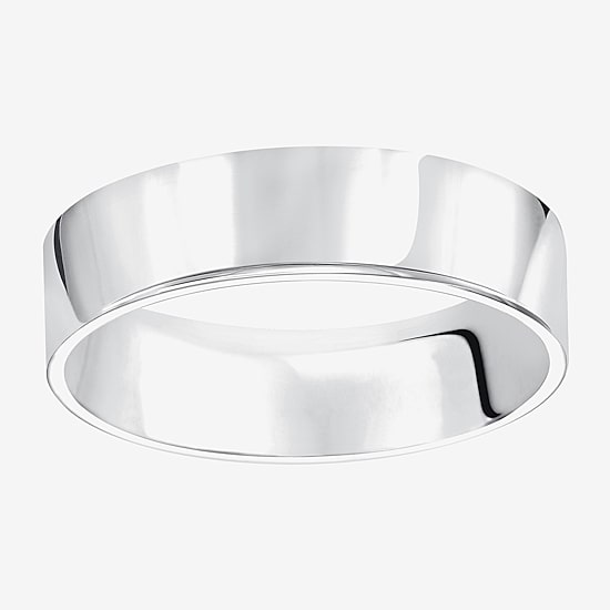 Mens 6MM 14K Gold Wedding Band