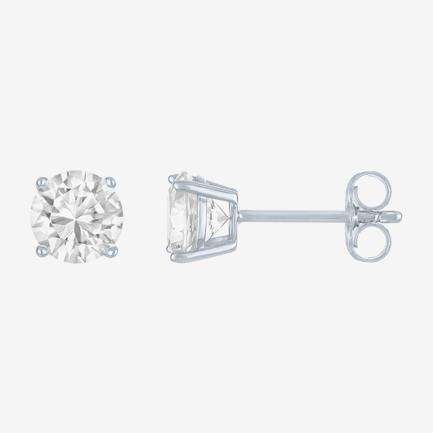 Yes, Please! Womens Lab Created White Sapphire Sterling Silver 2-pc. Jewelry Set