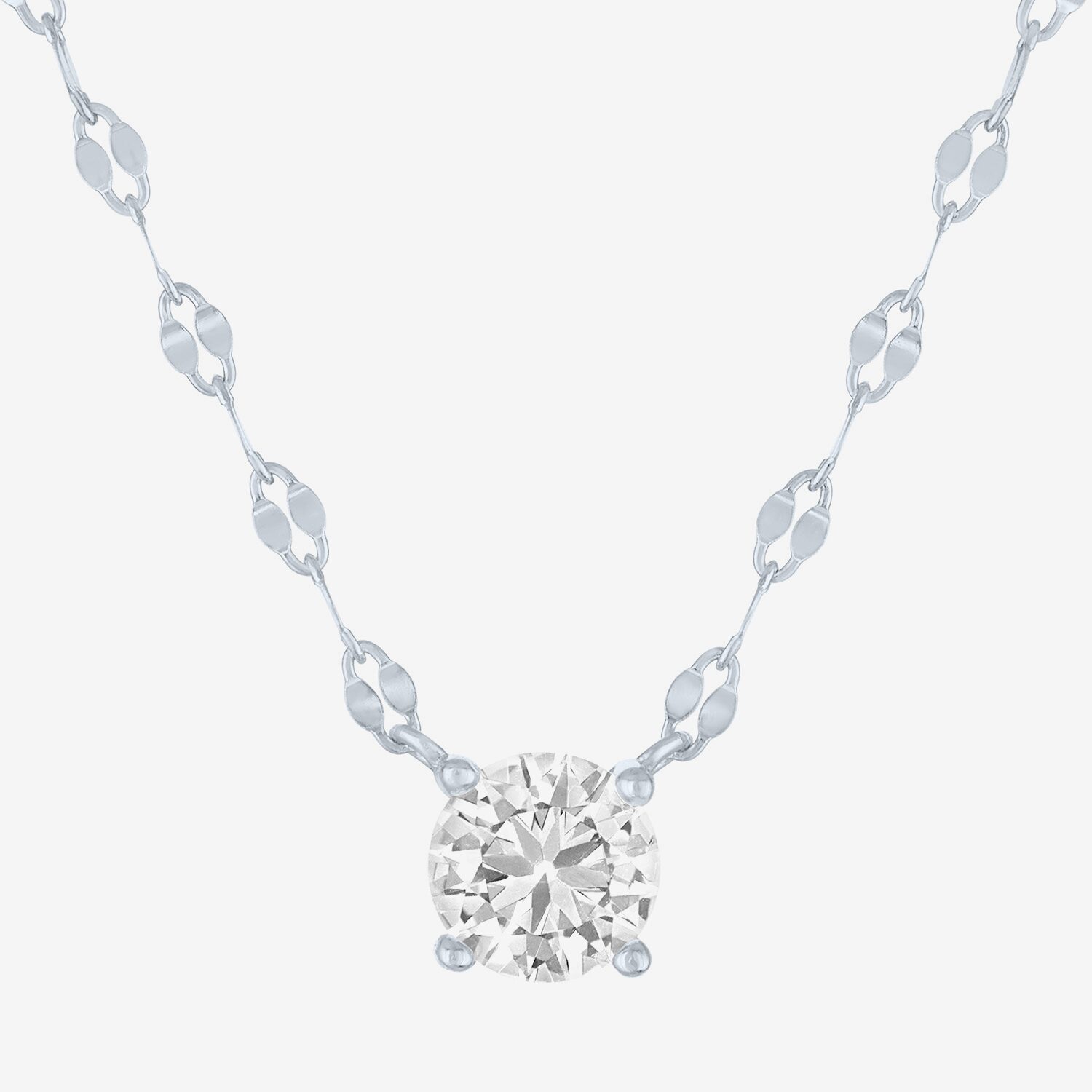 Yes, Please! Womens Lab Created White Sapphire Sterling Silver 2-pc. Jewelry Set